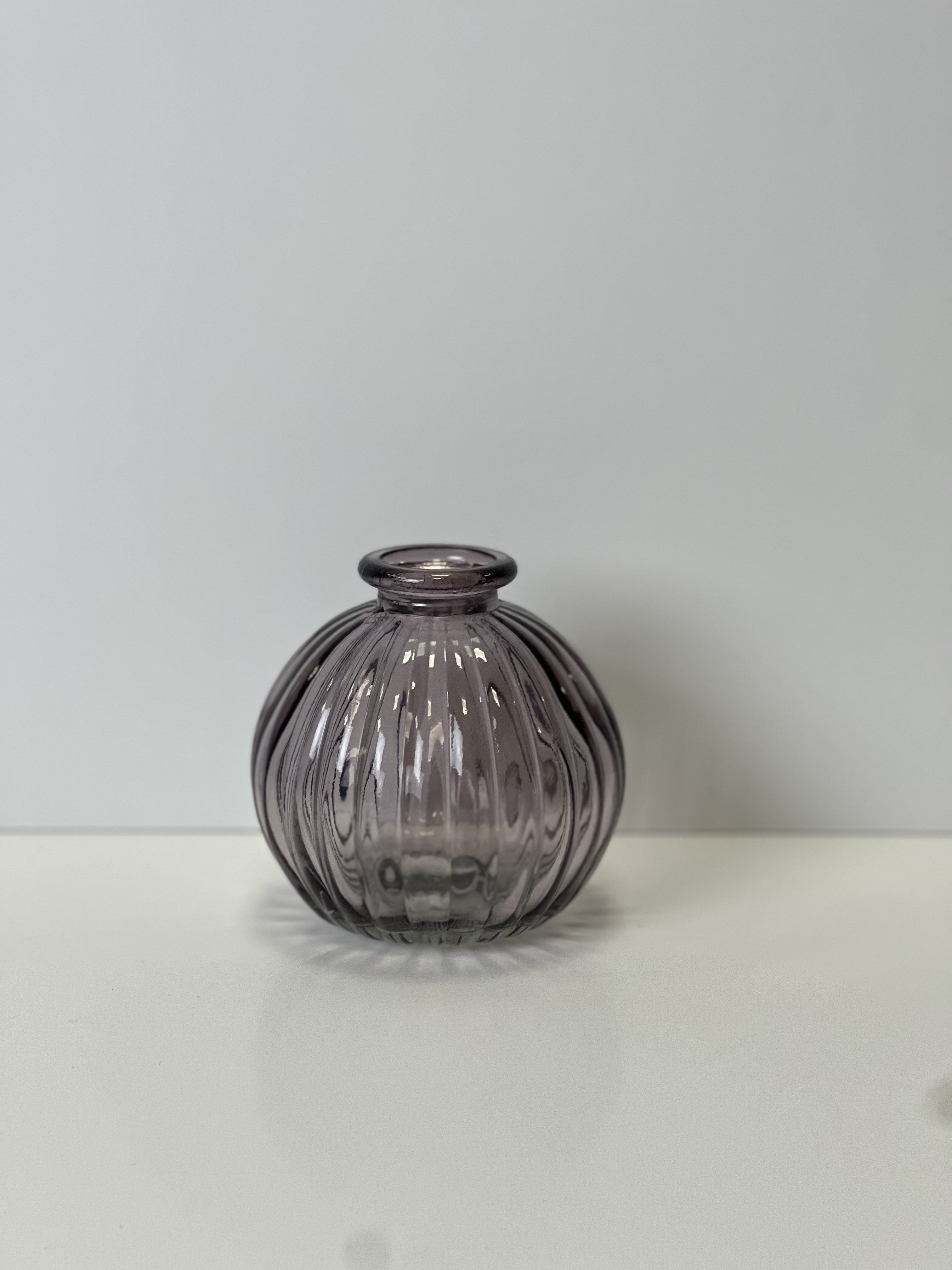 Amethyst Glass Vase 