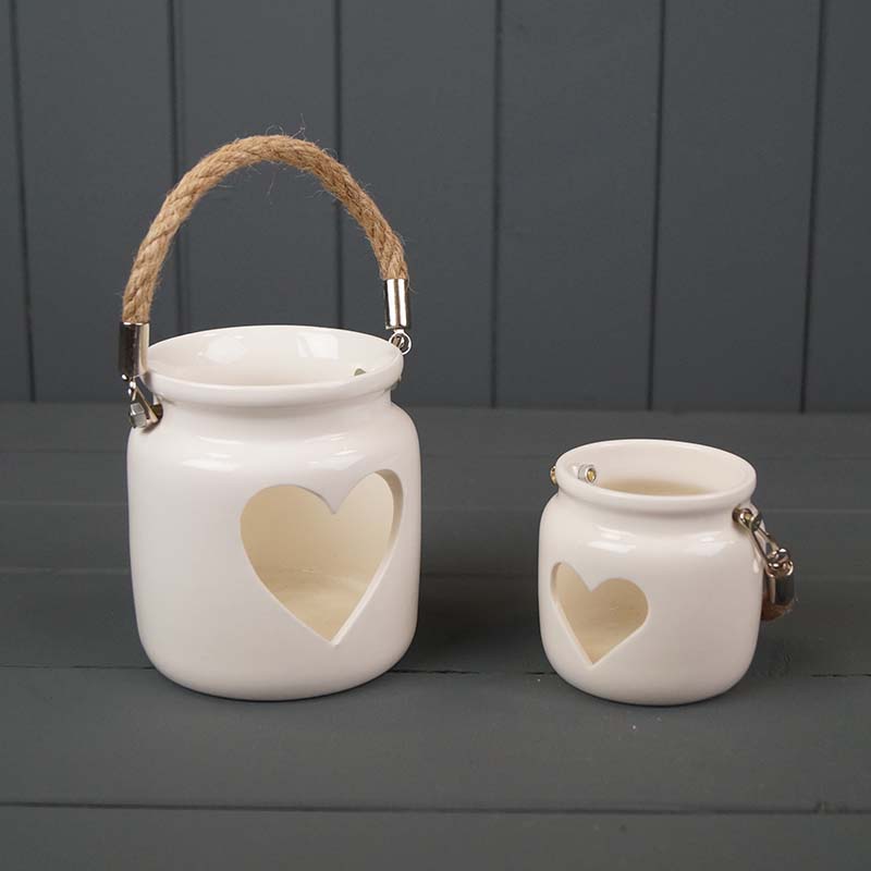 White Porcelain Tealight Holders