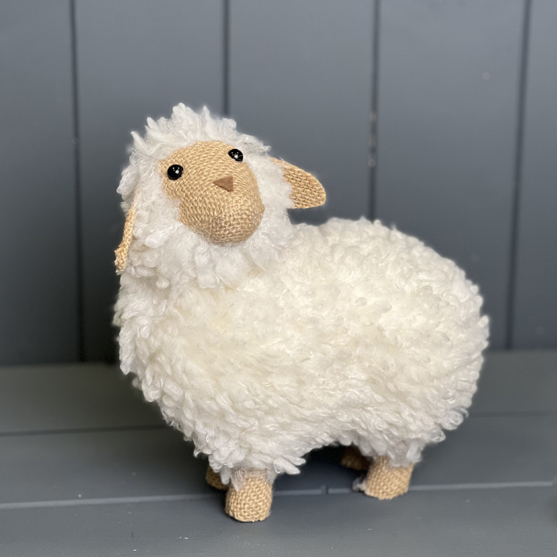 Large Woolly Sheep Ornament