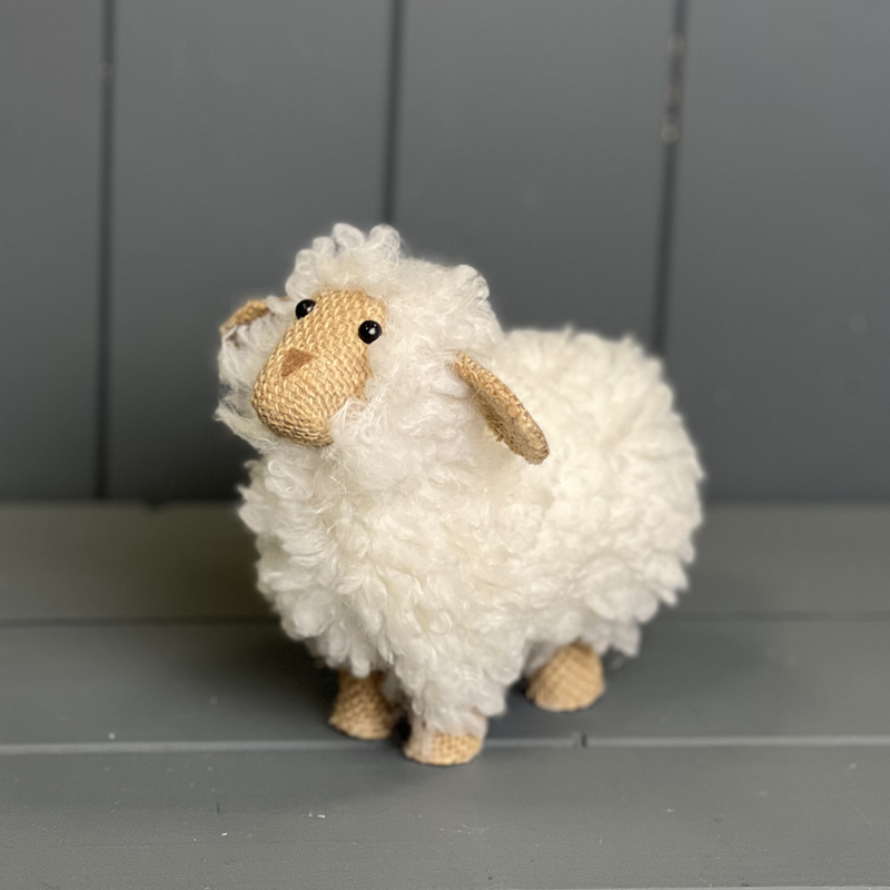 Medium Woolly Sheep Ornament